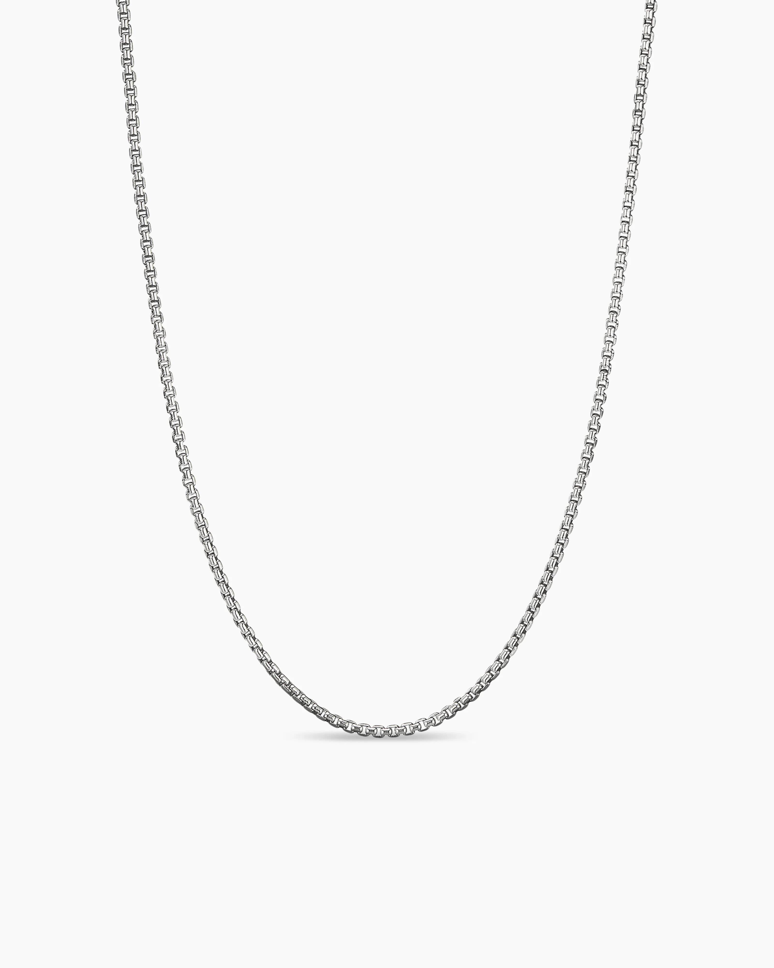 Box Chain Necklace

Sterling Silver, 1.7mm | David Yurman