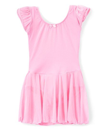Wenchoice Pink Two-Layer Skirted Leotard - Infant, Toddler & Girls | Zulily