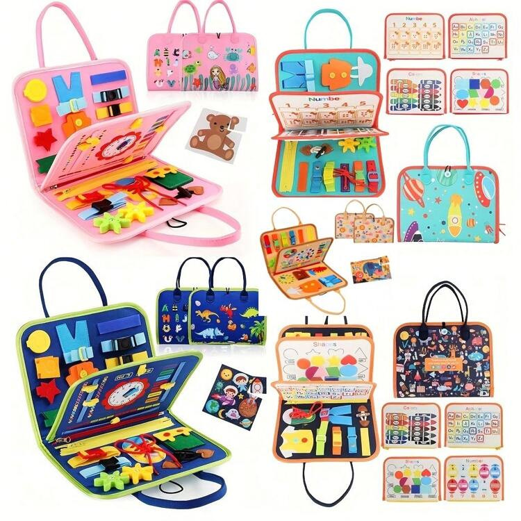 From£6.14£7.98-23%Busy Board Montessori Toys For Girls & Boys Gifts, Sensory Toys For Toddlers,... | SHEIN