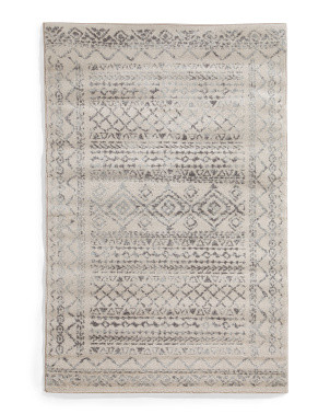 Made In Turkey Boho Printed Area Rug | TJ Maxx