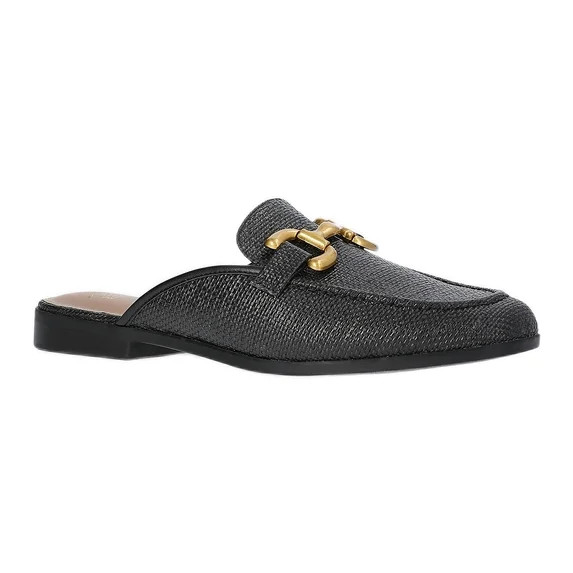 Time and Tru Women's Buckle Loafer Mules | Walmart (US)