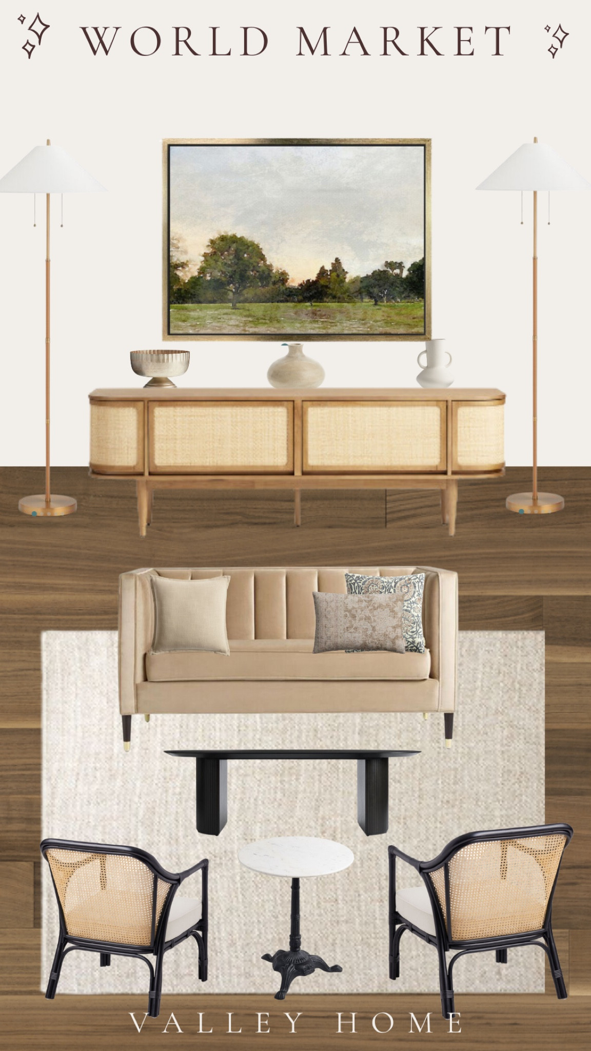 World market living room styling! 

#LTKhome