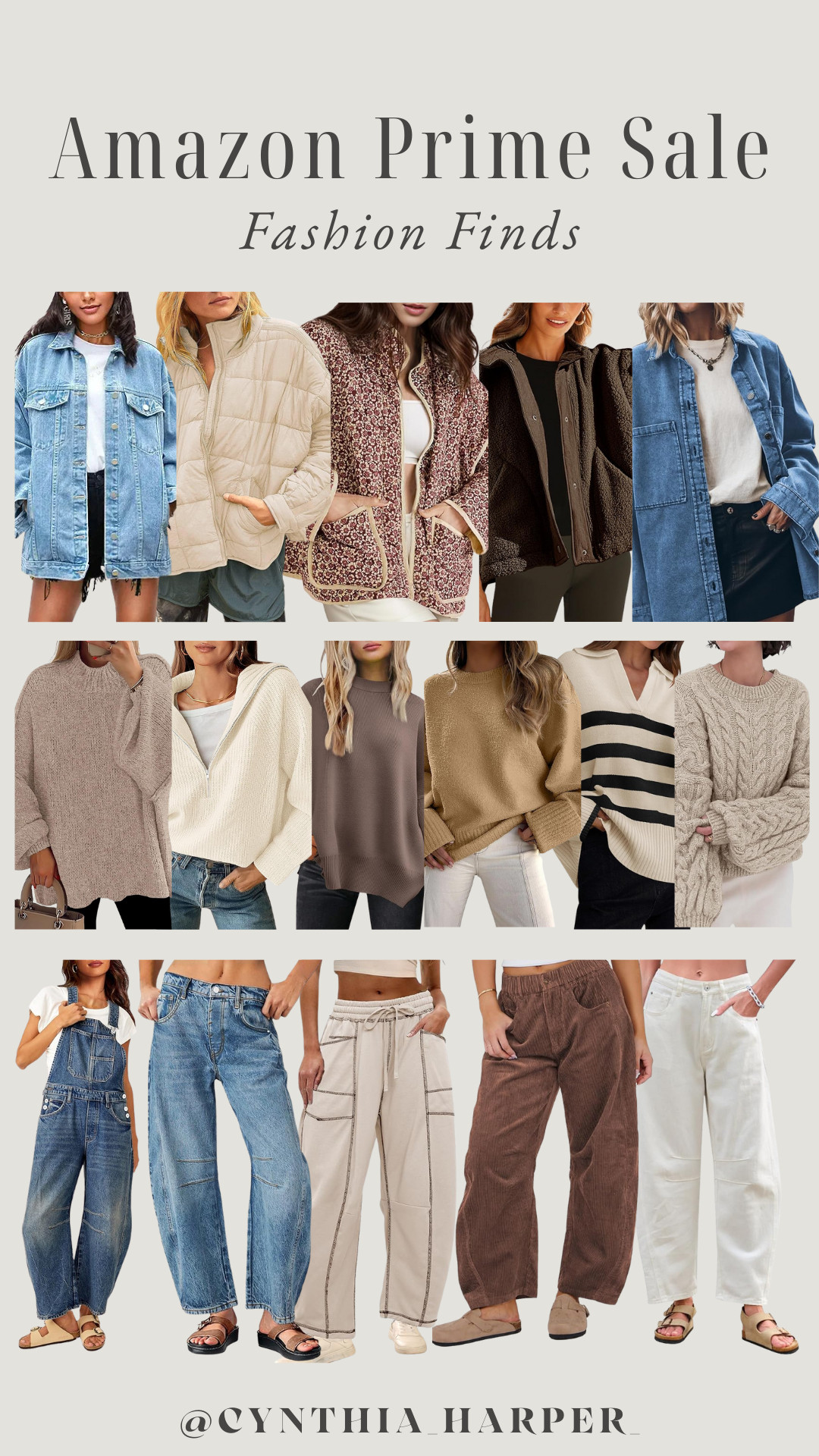 Amazon Prime Big Deal Days are here and these fall fashion finds are too good to miss 🍁 Cozy knits, quilted jackets, denim layers, and relaxed pants — all majorly marked down! Perfect for refreshing your fall wardrobe with effortless, elevated staples 🤎 

Linked all my faves for you to shop!

#AmazonFashion #PrimeBigDealDays #FallStyle #AmazonFinds #CozySeason #FallOutfits #LTKFallFashion 

 #LTKSeasonal #LTKSaleAlert