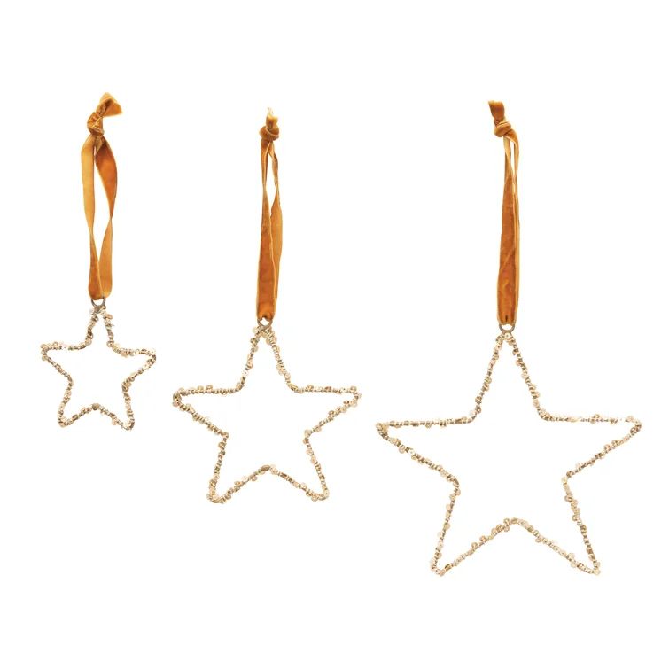 3 Piece Set Solid Holiday Shaped Ornament | Wayfair North America