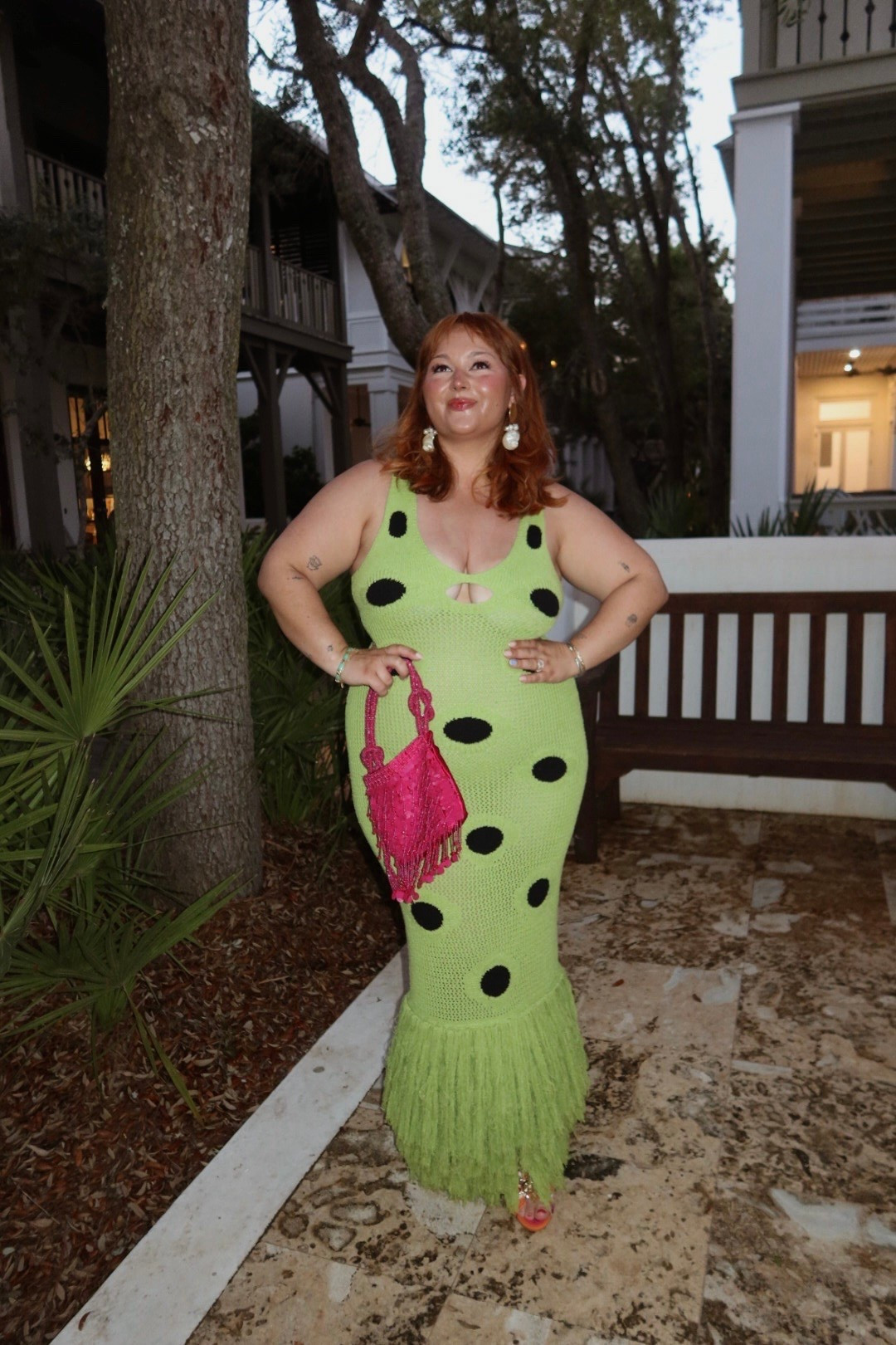 Dress is Hanifa 🌺🌴

#LTKootd #LTKMidsize