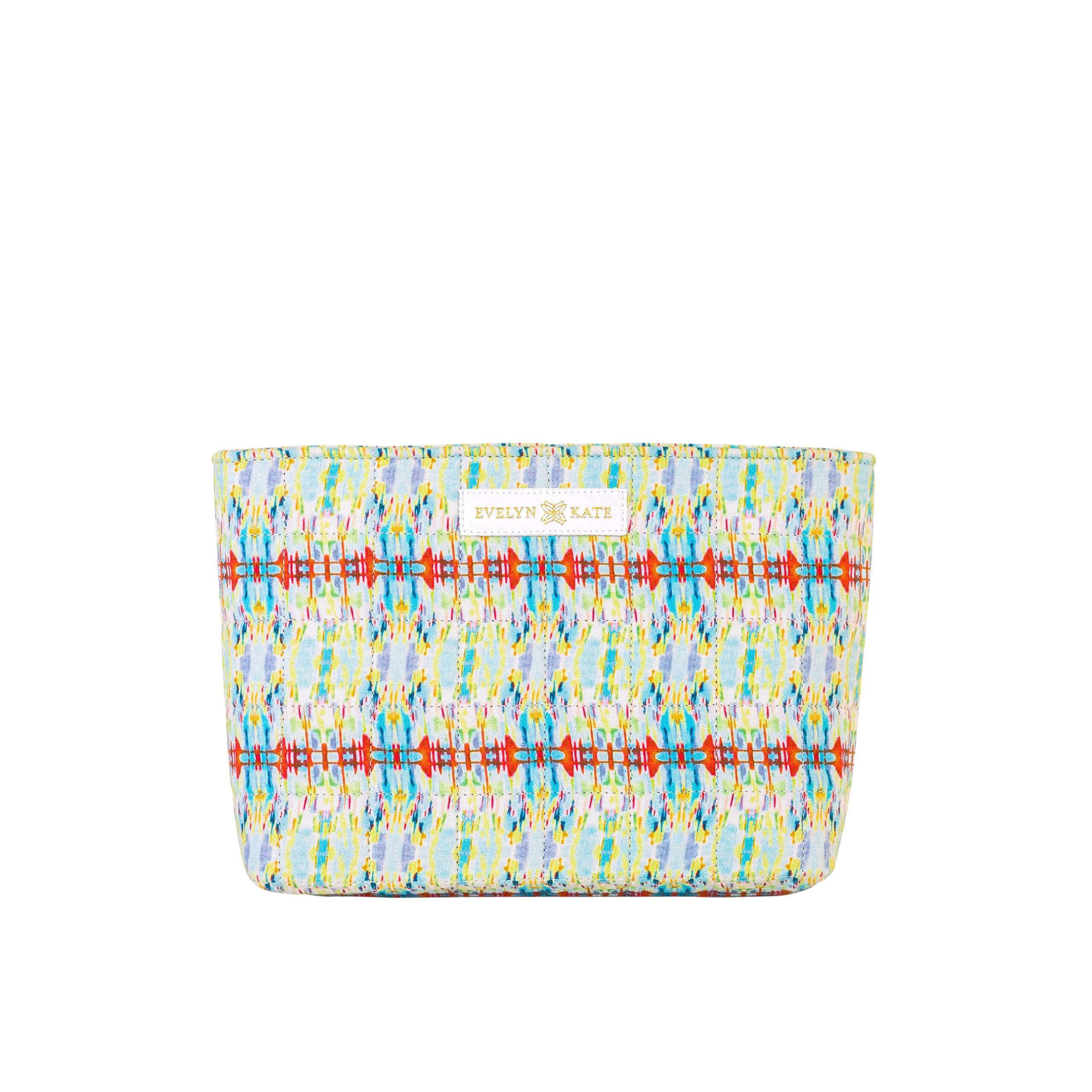 Red Bridge Quilted Zipper Pouch | EVELYN & KATE (US)