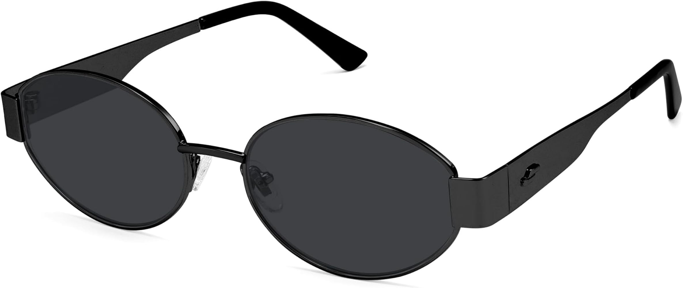 SOJOS Retro Oval Sunglasses for Women Trendy Classic Shades UV400 Protection SJ1256 | Amazon (US)