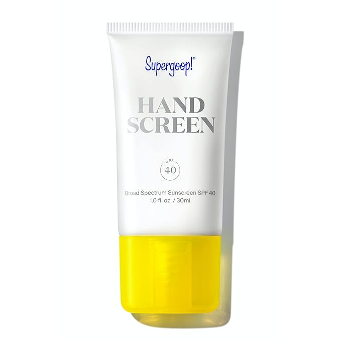 Supergoop! Handscreen SPF 40, 1 fl oz - Preventative, SPF Hand Cream For Dry Cracked Hands - Fast... | Amazon (US)