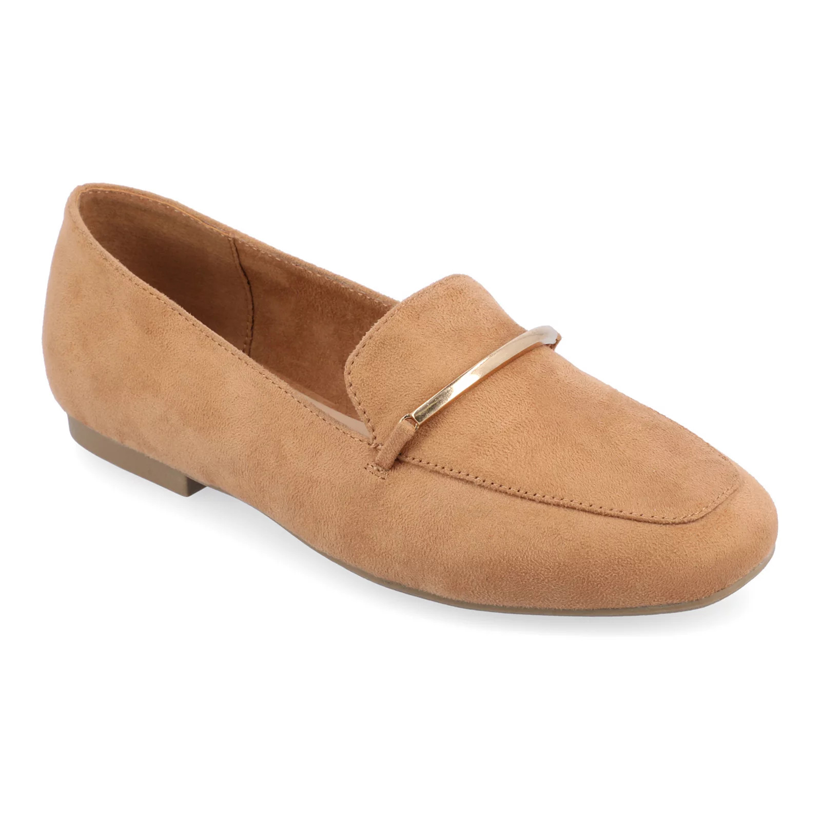Journee WrennWomen's Loafer Flats, Size: 8.5, Suede | Kohl's