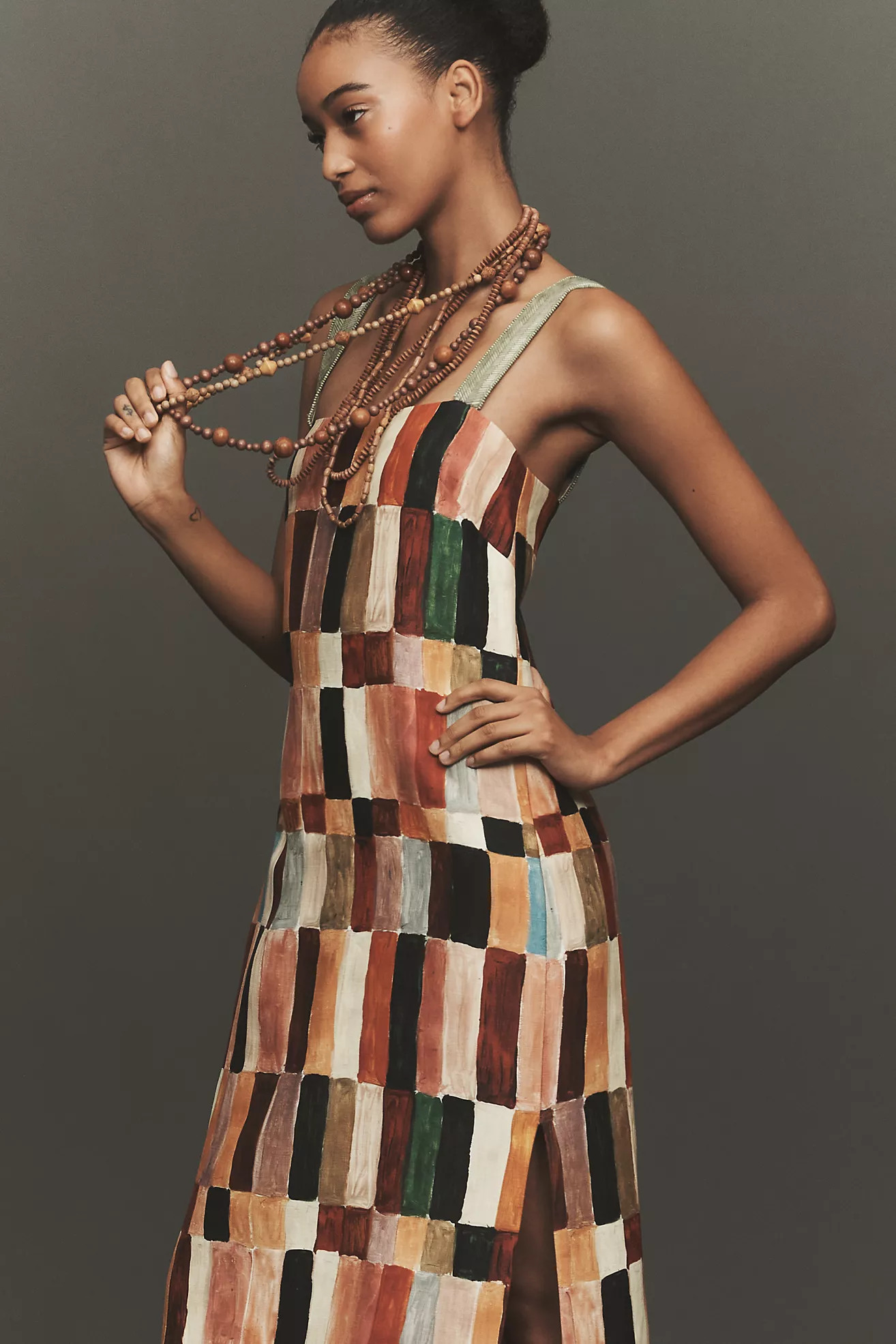 ALÉMAIS Marjorelle Midi Dress | Anthropologie (US)