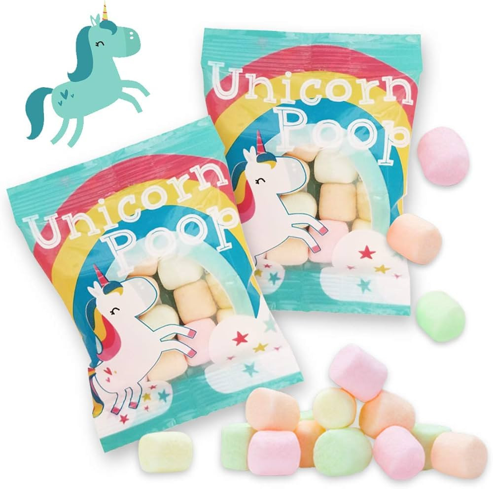 Unicorn Poop Candy - Made in the USA - 12 Unicorn Party Supplies - Unicorn Birthday Party Favors ... | Amazon (US)