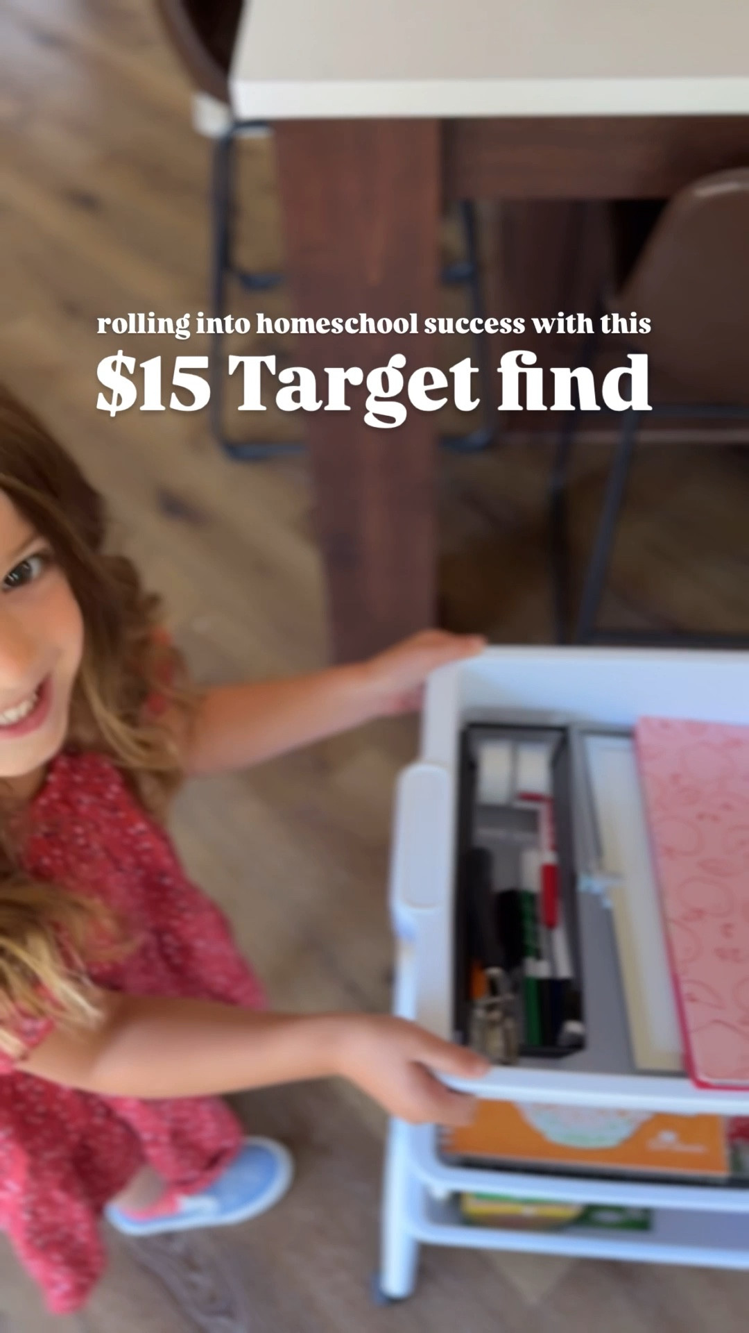 School has begun and one thing I’ve already learned — organization makes all the difference.

And while I’m super excited to dive in, I’d be lying if I said I wasn’t a little nervous too. Between lesson plans, supplies, and just figuring out a rhythm, it already feels like a lot to juggle.

But this $15 rolling cart has been such a lifesaver! It keeps all our books and supplies organized and when the day is done, we can just roll it out of sight, keeping our space (and my mind 😵‍💫) clutter-free.

I know this first year will come with plenty of trial-and-error, but little wins like this make me feel more ready. 

#LTKFindsUnder50 #LTKKids #LTKHome