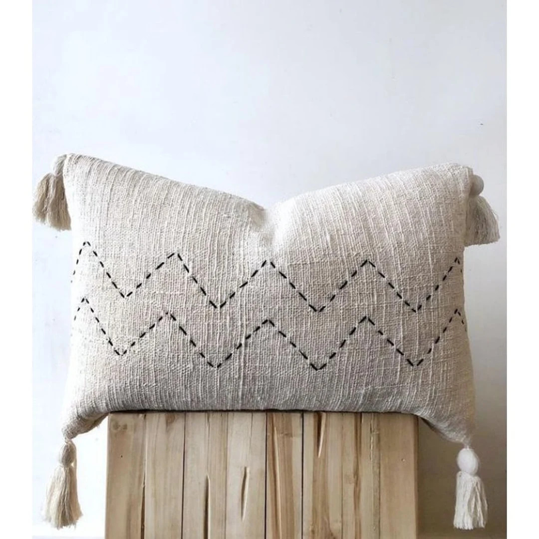 White throw pillow cover | Modern minimalist pillow cover | White nordic minimalist cushion cover | Etsy (US)