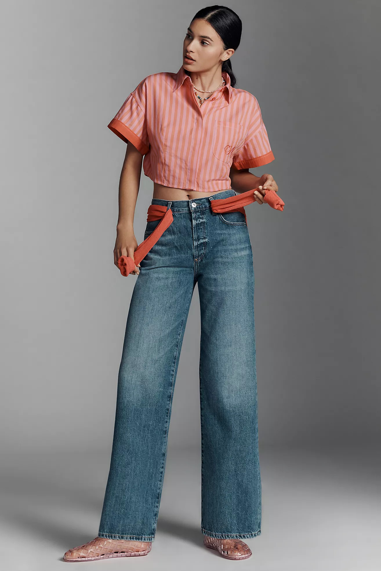 Citizens of Humanity Annina High-Rise Wide-Leg Jeans | Anthropologie (US)