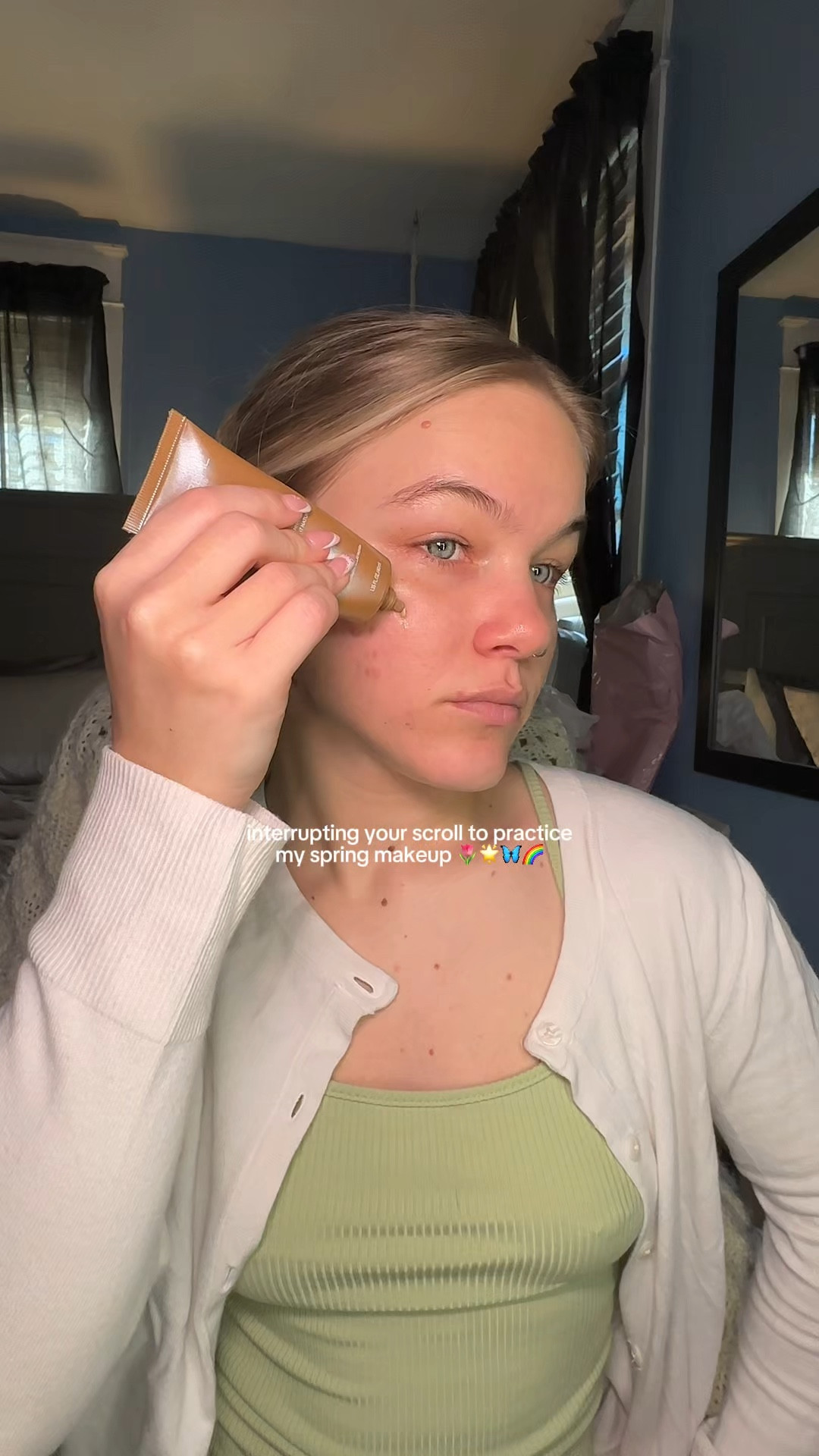 glowy soft glam bright spring makeup 🐰🌷🌈

#LTKSeasonal #LTKBeauty #LTKFindsUnder50