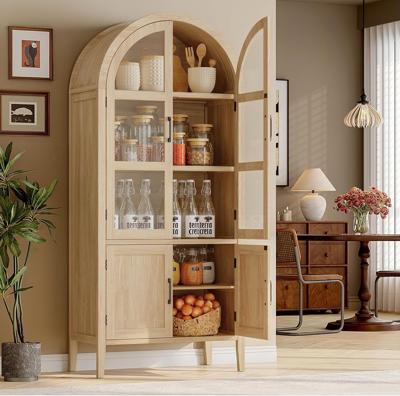 Arched cabinet #amazonfinds #archcabinets 