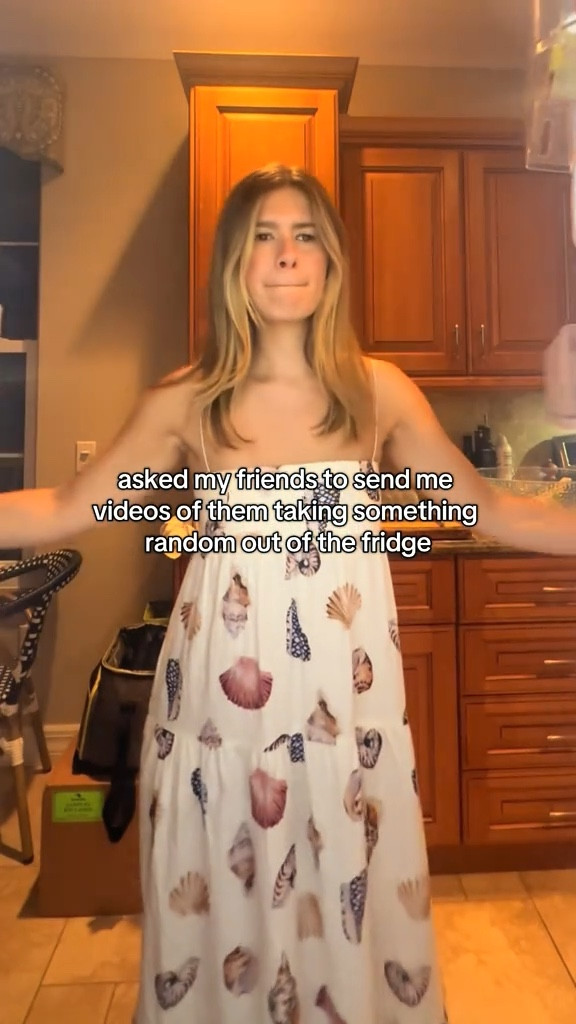 asked my friends to send me videos of them getting something random out of the fridge 😂

#LTKStyleTip #LTKSeasonal #LTKTravel