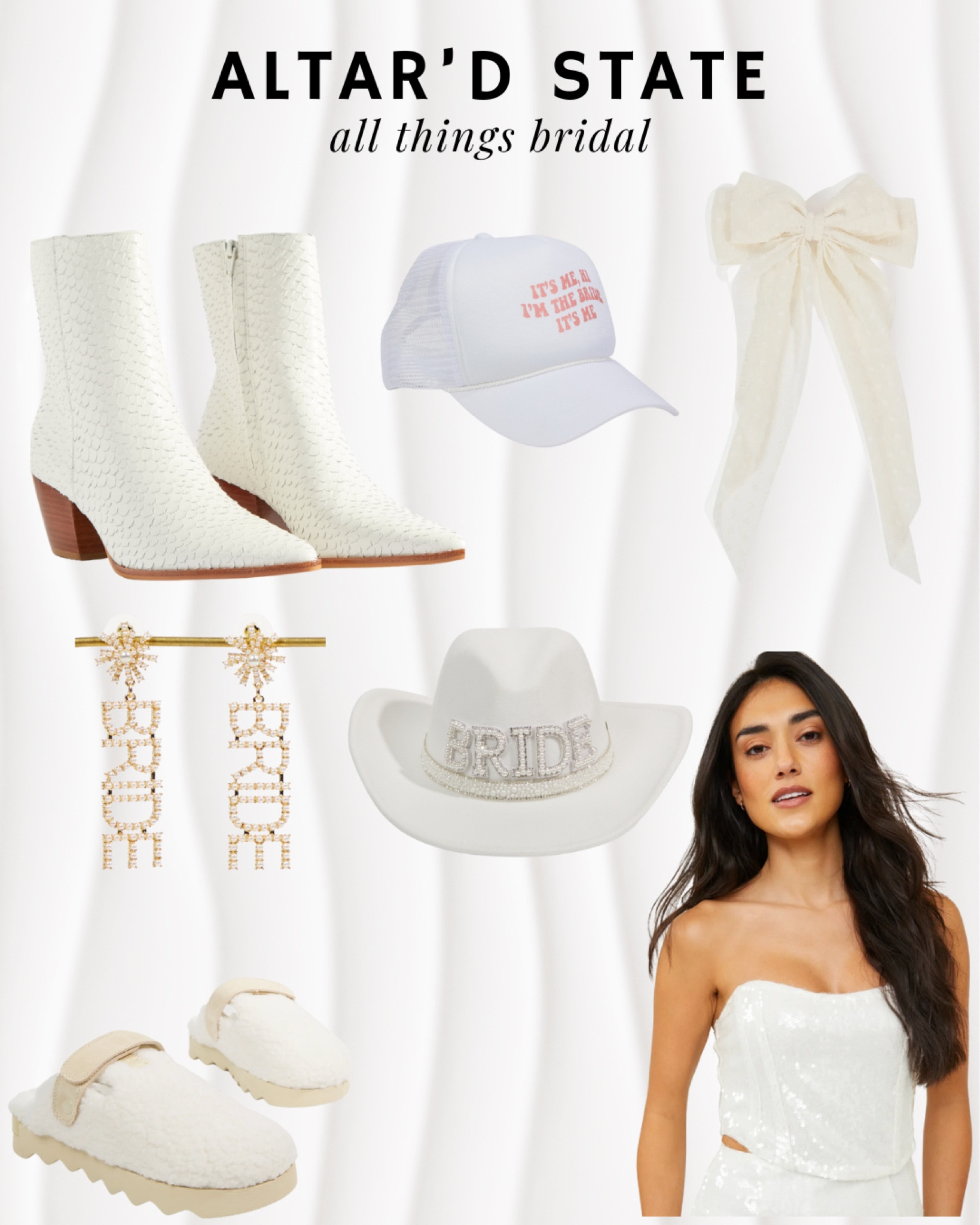 Bridal shower, Bach, rehearsal & more!





#GiftGuide #LastMinuteGifts #StockingStuffers #GiftsForHer #GiftsForBride #BrideGifts #ChristmasOrnaments #CuteOrnaments #ShoesForHer #Shoes #Shoe #Slippers #UggDupes #UggSlippers #Accessories #StockingStuffersForHer #Trinkets #Christmas #ChristmasGifts #ChristmasGiftsForHer #XmasGifts #XmasForHer #ChristmasTime #GiftIdeas #Gifting 
#bridetobe #bridalmusthaves 

#LTKwedding #LTKparties #LTKfindsunder50