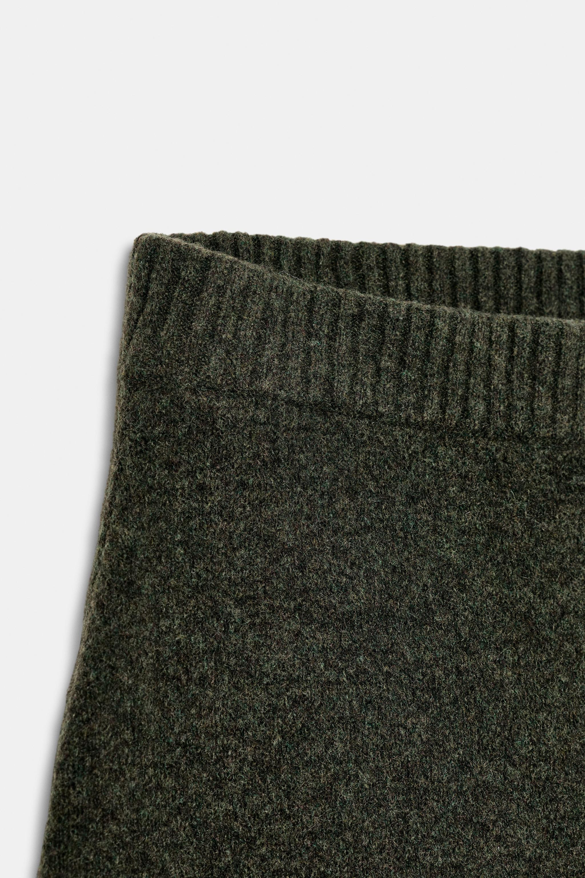 SOFT-TOUCH KNIT MIDI SKIRT | Zara US