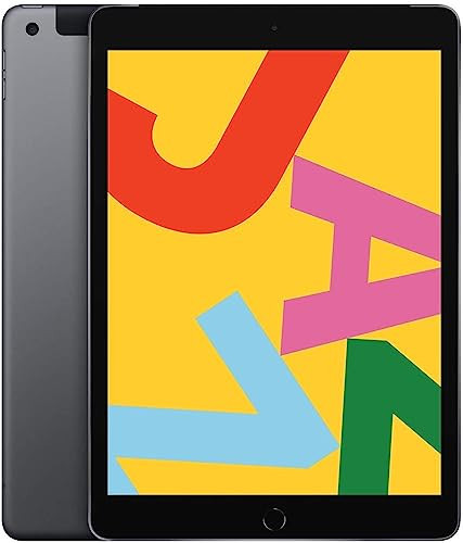 Apple iPad 10.2 Inch (2019) Wi-Fi + Cellular 32 GB - Space Gray (Renewed) | Amazon (US)