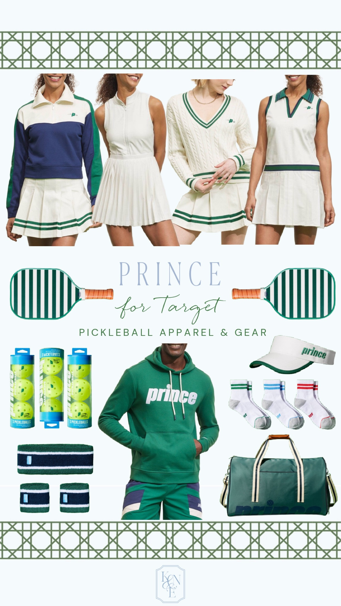 Love these Prince for Target pickleball finds! All $40 & under. Pickleball, tennis shirt, target finds, target active, green tennis gear, pickleball gear, wrist bands, tennis visor

#LTKActive #LTKfindsunder50 #LTKover40