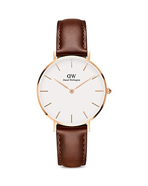 Daniel Wellington Classic Petite Leather Watch, 32mm | Bloomingdale's (US)