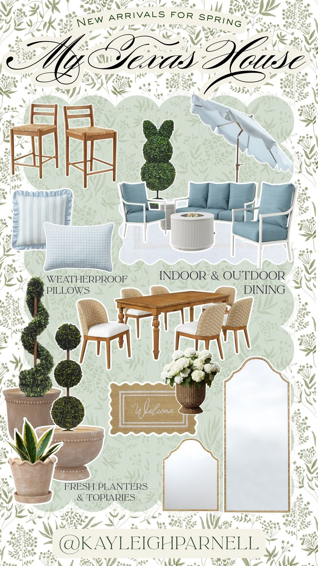 new spring home finds for inside and out!  

 #LTKHome