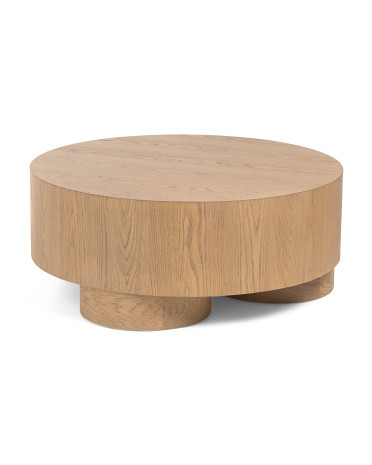 42x17 Runa Round Coffee Table | Marshalls