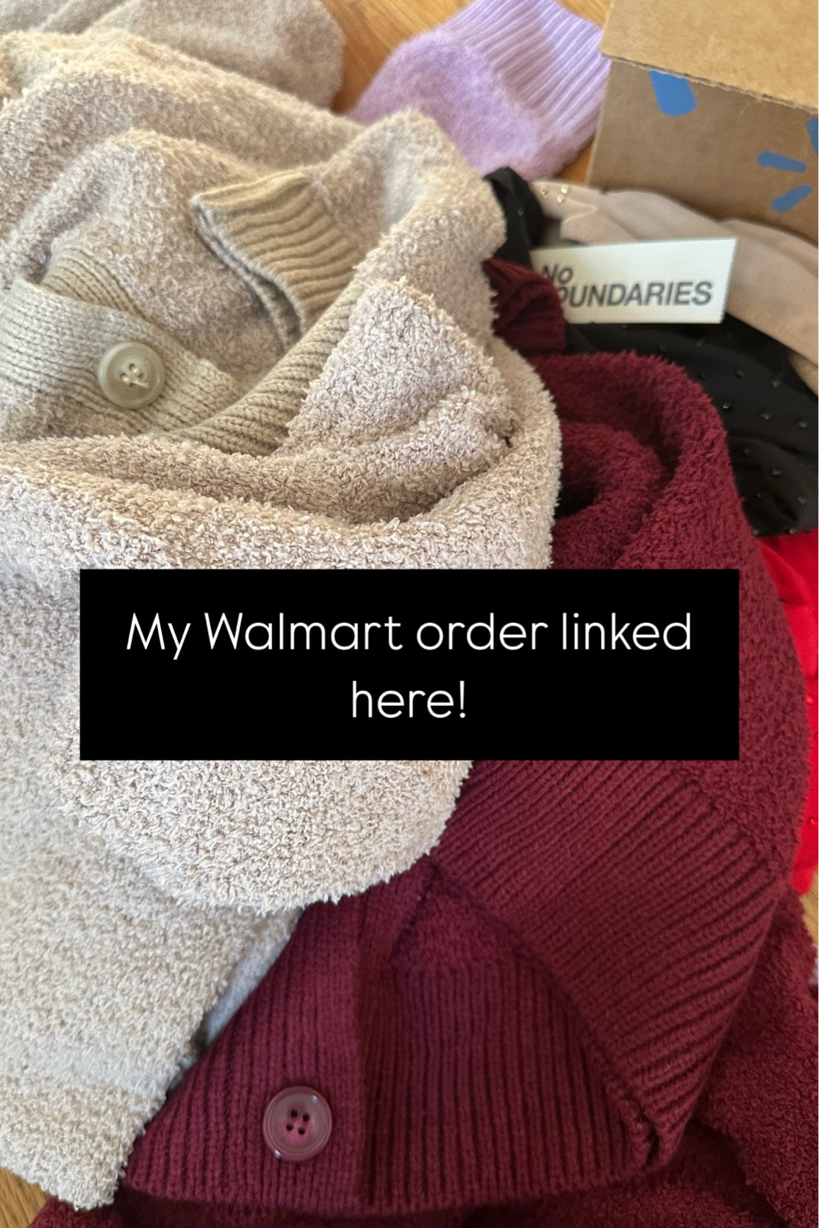 My recent Walmart order! 