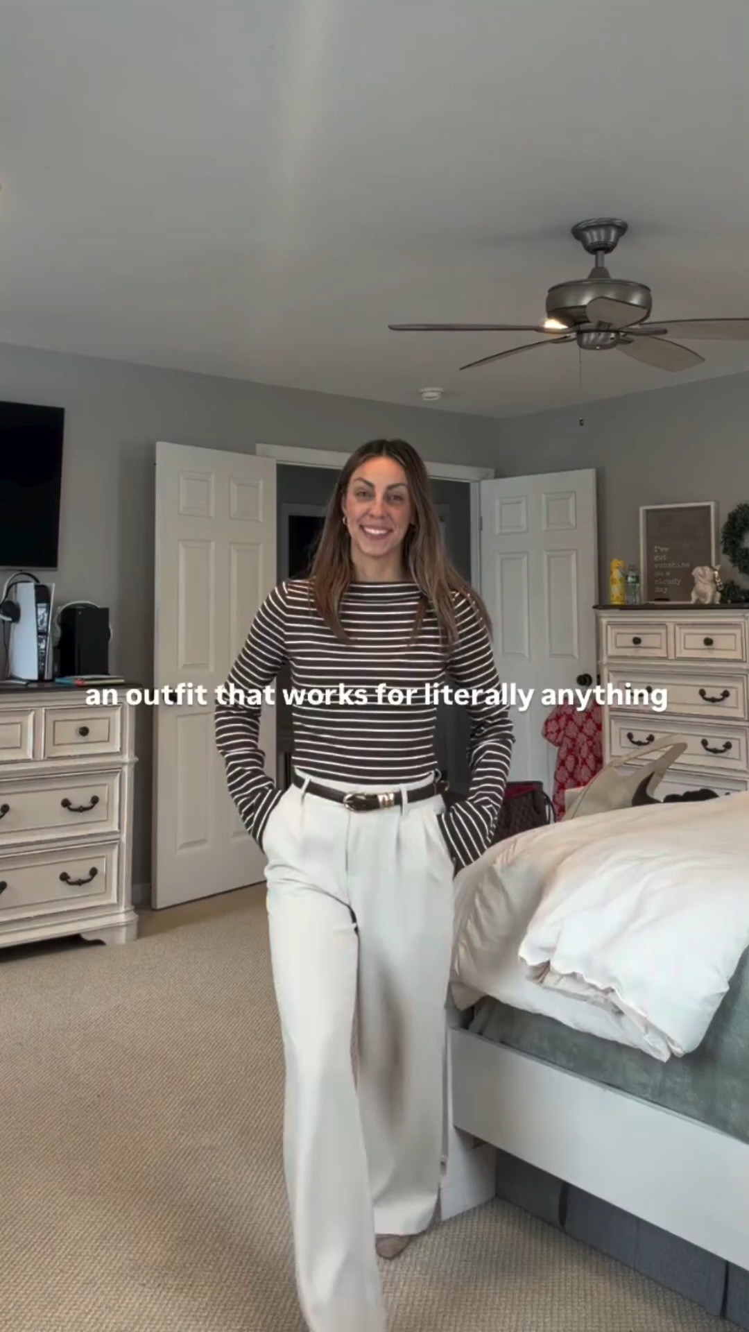 The kind of outfit that makes you feel instantly put together 🤍

#outfitinspo #classystyle #neutralstyle #springoutfit #simpleoutfit