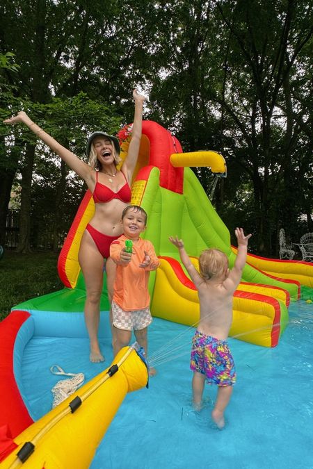 May favorites! The blow up slide for the boys! 

#LTKKids #LTKFamily