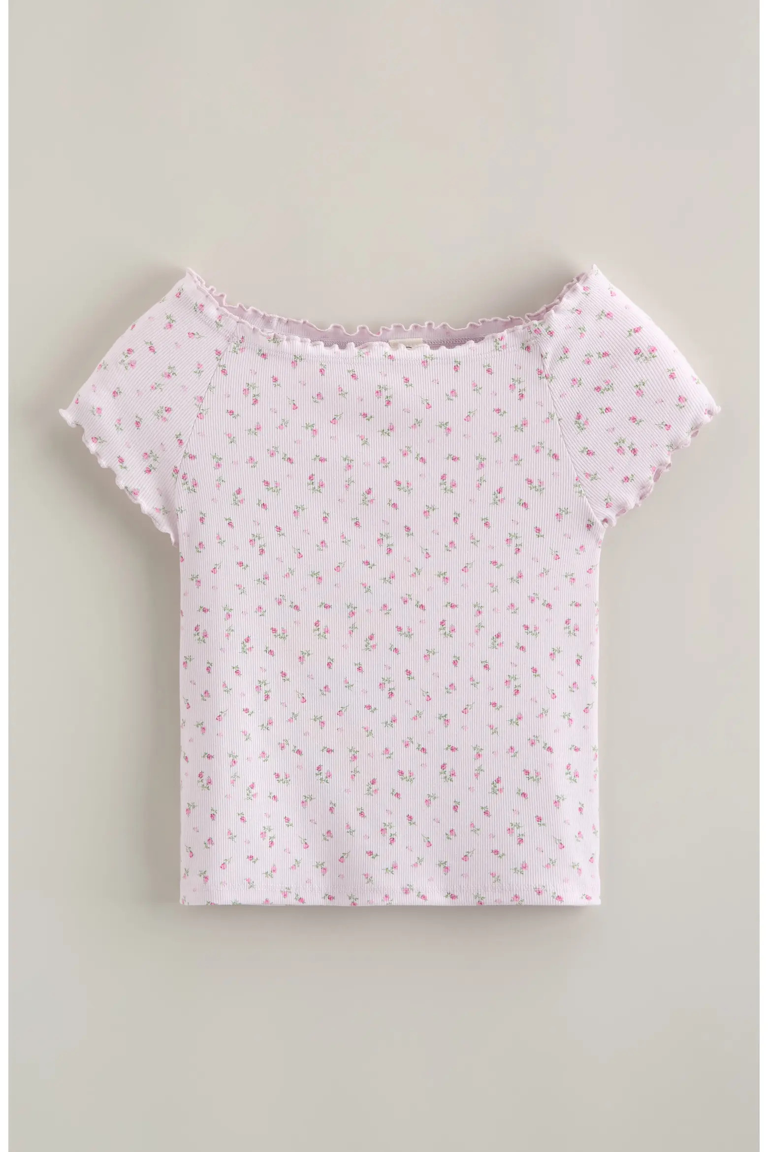 Kids' Lettuce Edge Rib T-Shirt (Women) | Nordstrom | Nordstrom