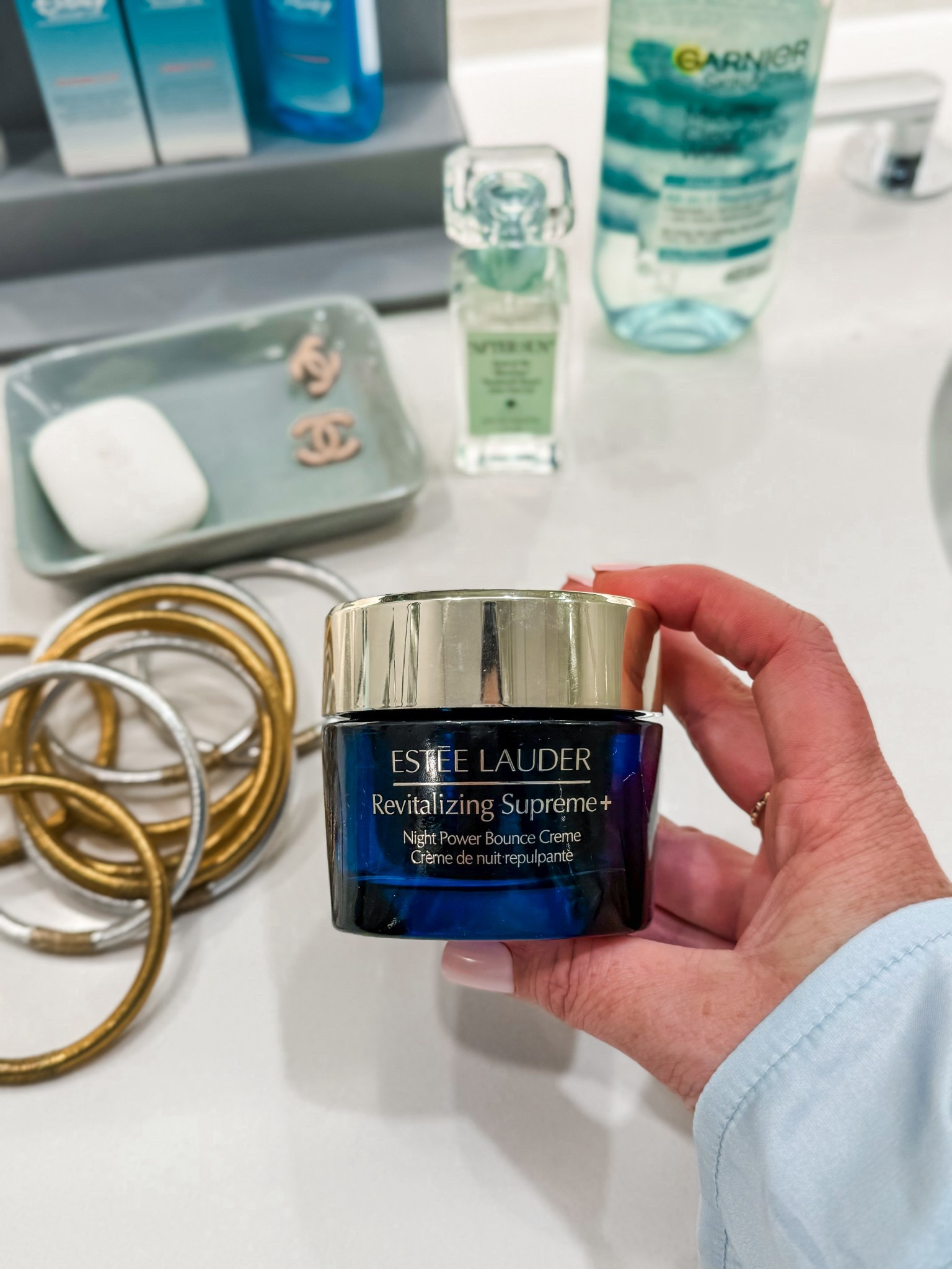 Nighttime travel routine 

#LTKOver40 #LTKTravel #LTKBeauty