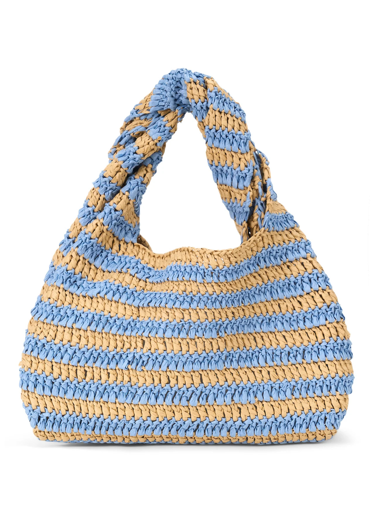 Parker Striped Raffia Bag | A.L.C