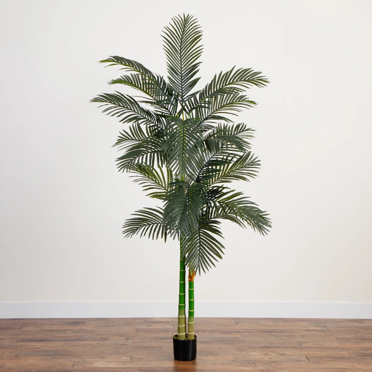 Bay Isle Home™ 96" Artificial Cane Palm Tree in Pot & Reviews | Wayfair | Wayfair North America