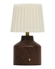 10.5in Rechargeable Mini Fabric Shade Task Lamp | TJ Maxx