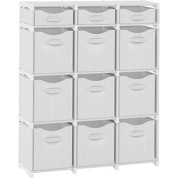 Amazon.com: 12 Cube Closet Organizers And Storage | Includes All Storage Cube Bins | Easy To Assembl | Amazon (US)