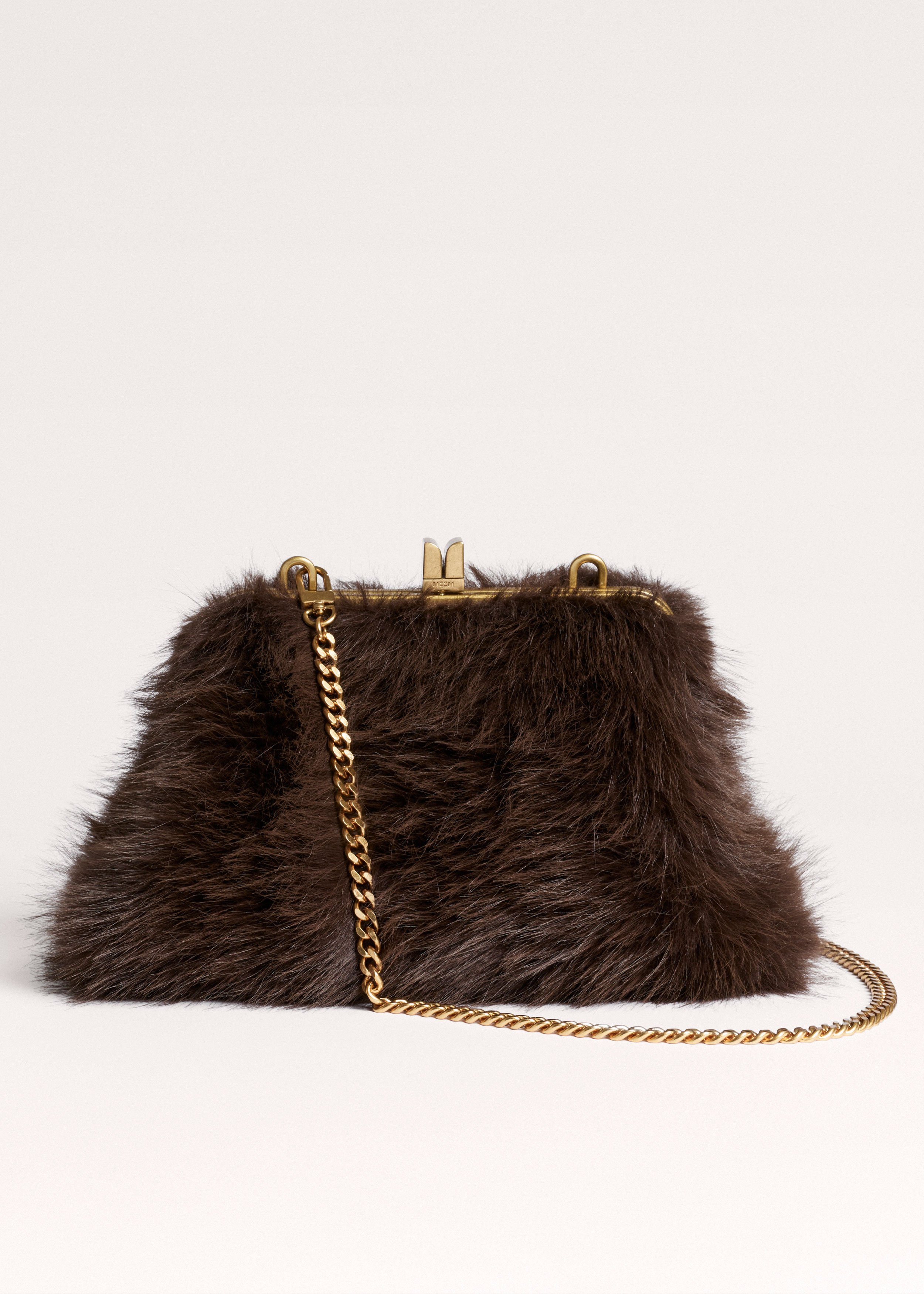 Small Frame Bag Italian Faux Fur | ME+EM US