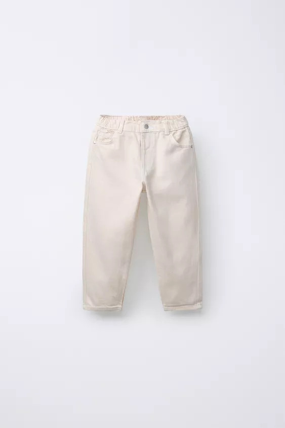 BALLOON TWILL TROUSERS | Zara UK