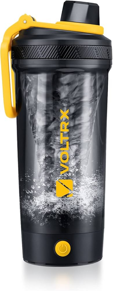 VOLTRX Shaker Bottle, Gallium USB C Rechargeable Electric Protein Shake Mixer, Shaker Cups for Pr... | Amazon (US)