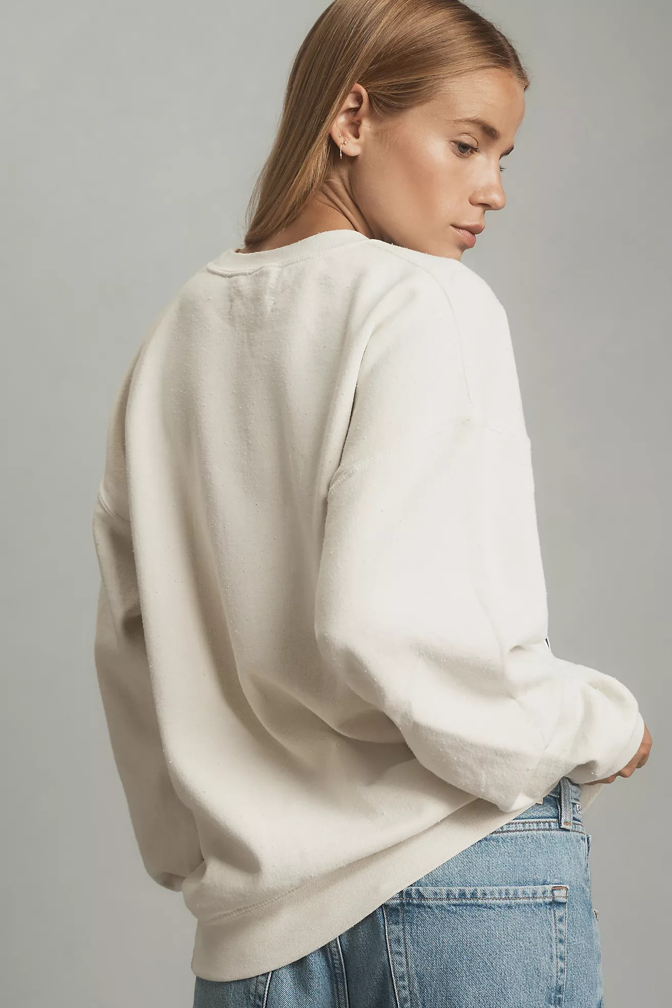 By Anthropologie Ciao Oversized Sweatshirt | Anthropologie (US)