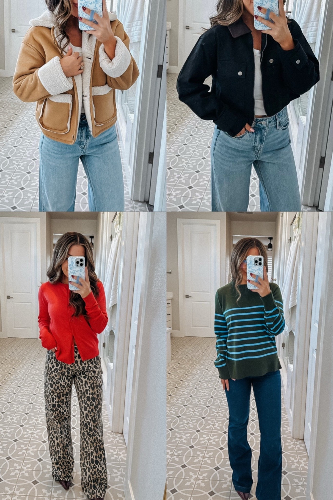 Under $40 fall outfits
Sherpa jacket
Suede jacket
Barn jacket
Fall outfit
Red sweater
Leopard print pants
Walmart outfit
Old navy jeans
Striped sweater
Denim haul
Jeans haul
Petite jeans
Flared jeans



#LTKPetite #LTKFindsUnder50 #LTKSeasonal
