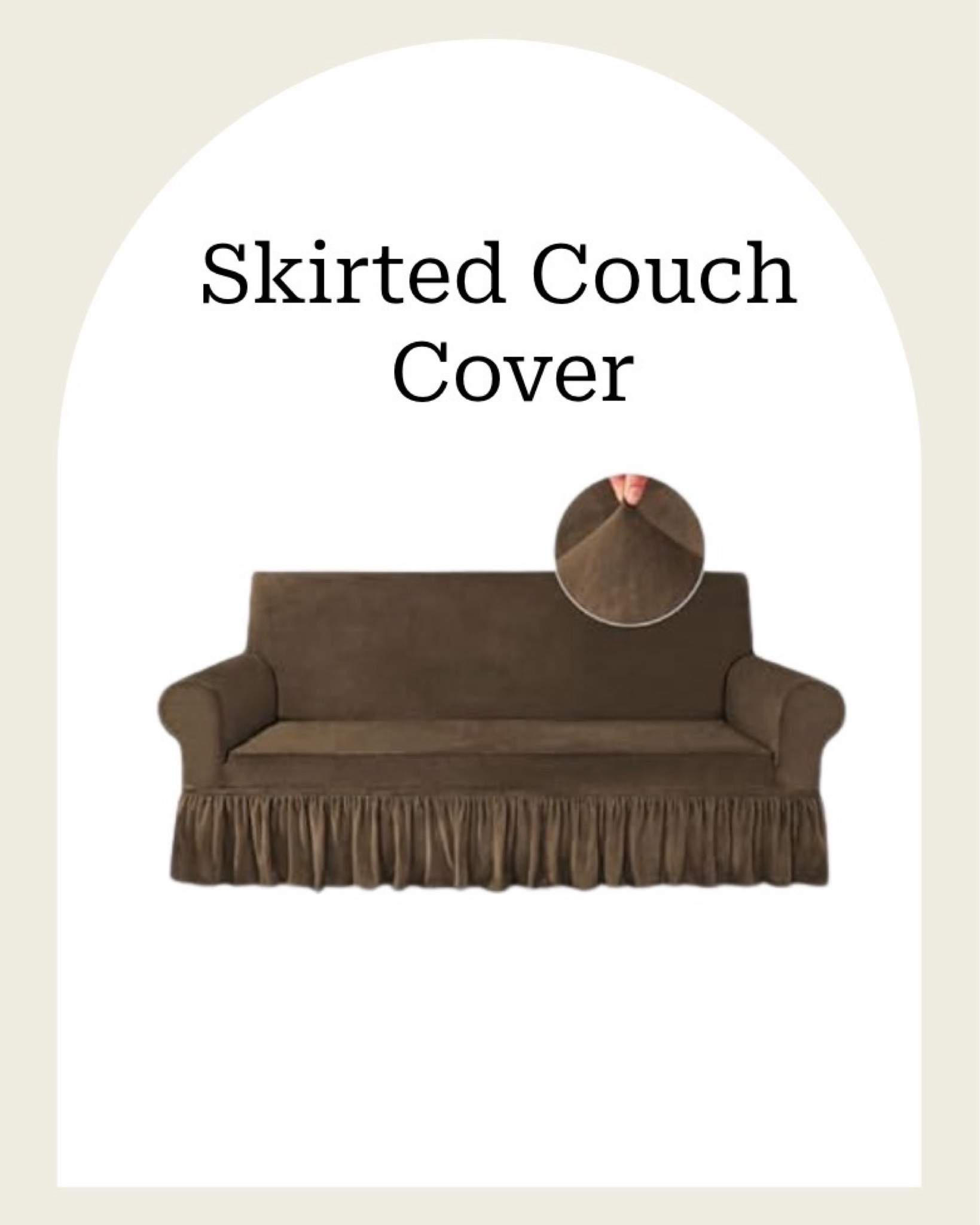 This couch cover saved my old couch! It’s sophisticated and classic for any home style! 

Amazon home finds, Nancy meyers home style, home aesthetic, neutral home, classic home interiors, couch slipcover, skirted couch, finds under $50

#LTKStyleTip #LTKFindsUnder50 #LTKHome