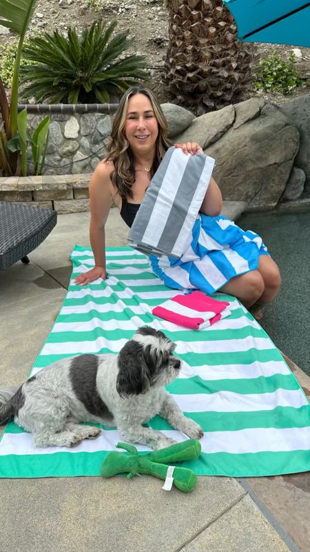 These towels are a must-have for any beach trip. They're lightweight and quick-drying! Perfect for your pool and beach trips! Say goodbye to bulky towels and hello to space-saving convenience! 🙌
#amazonfinds  #travelessentials #amazonfashion #curvyoutfit

#LTKtravel #LTKSeasonal #LTKVideo