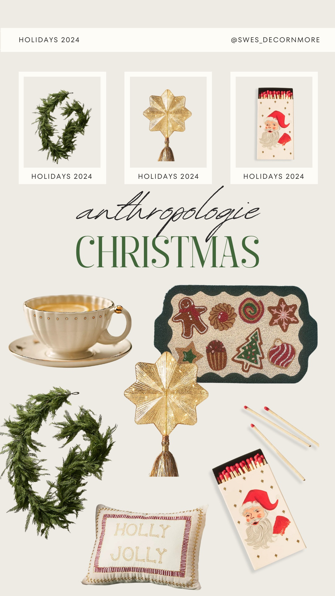 Add a touch of elegance to your home with Anthropologie’s Christmas decor! 

#LTKSeasonal #LTKHome #LTKHoliday