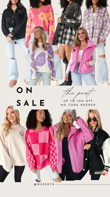 The Post is having a huge sale! Up to 70% off, no code needed!

The post, casual style, spring outfits, layering outfit, shackets, affordable style, mom outfits 

#LTKstyletip #LTKfindsunder50 #LTKfindsunder100