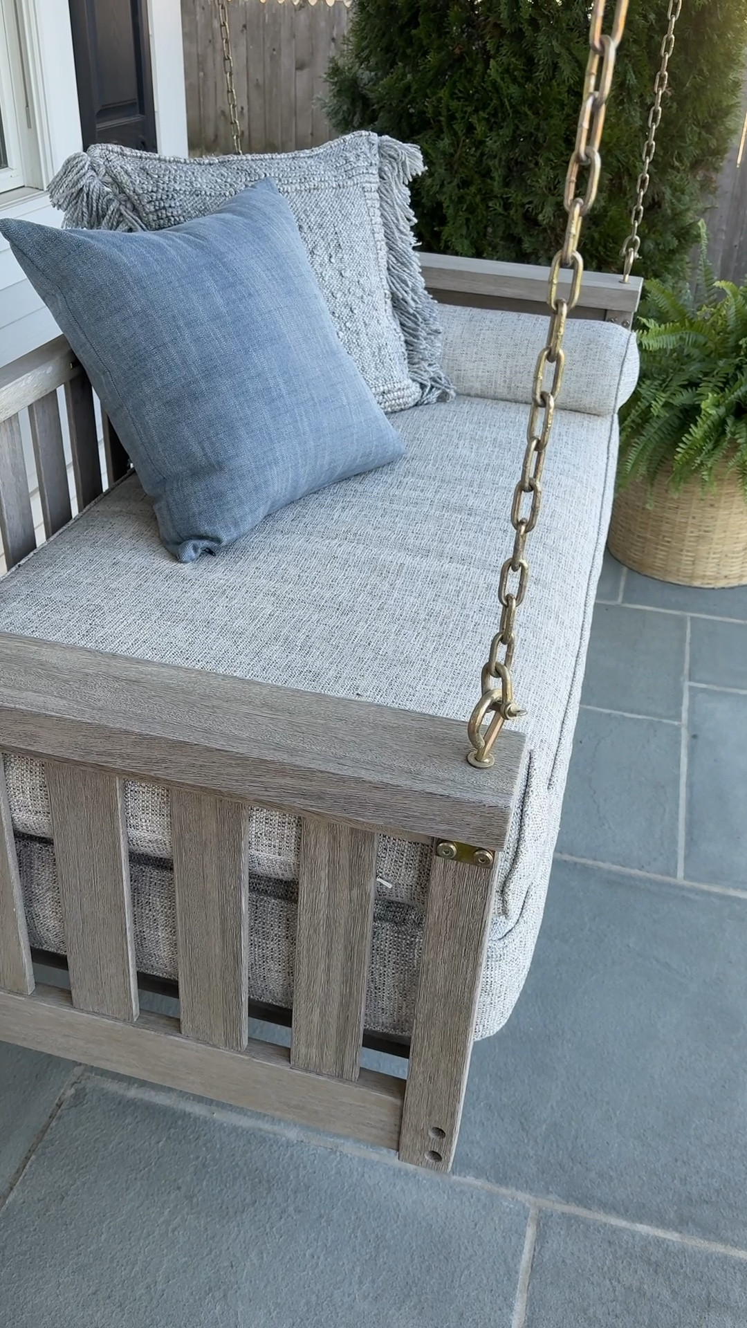 Our porch swing is on sale! The perfect addition to our backyard or covered porch, we use it all spring, summer and fall. The coziest outdoor spot to sit with a cup of cofeee. 

I actually recovered the cushions that is came with in new outdoor performance fabric for a bit more color. Also linking these outdoor pillows that we’ve had for years and have held up so well!!

#LTKSeasonal #LTKSaleAlert #LTKHome