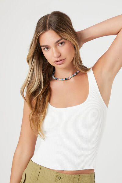 Sweater-Knit Ribbed Tank Top | Forever 21