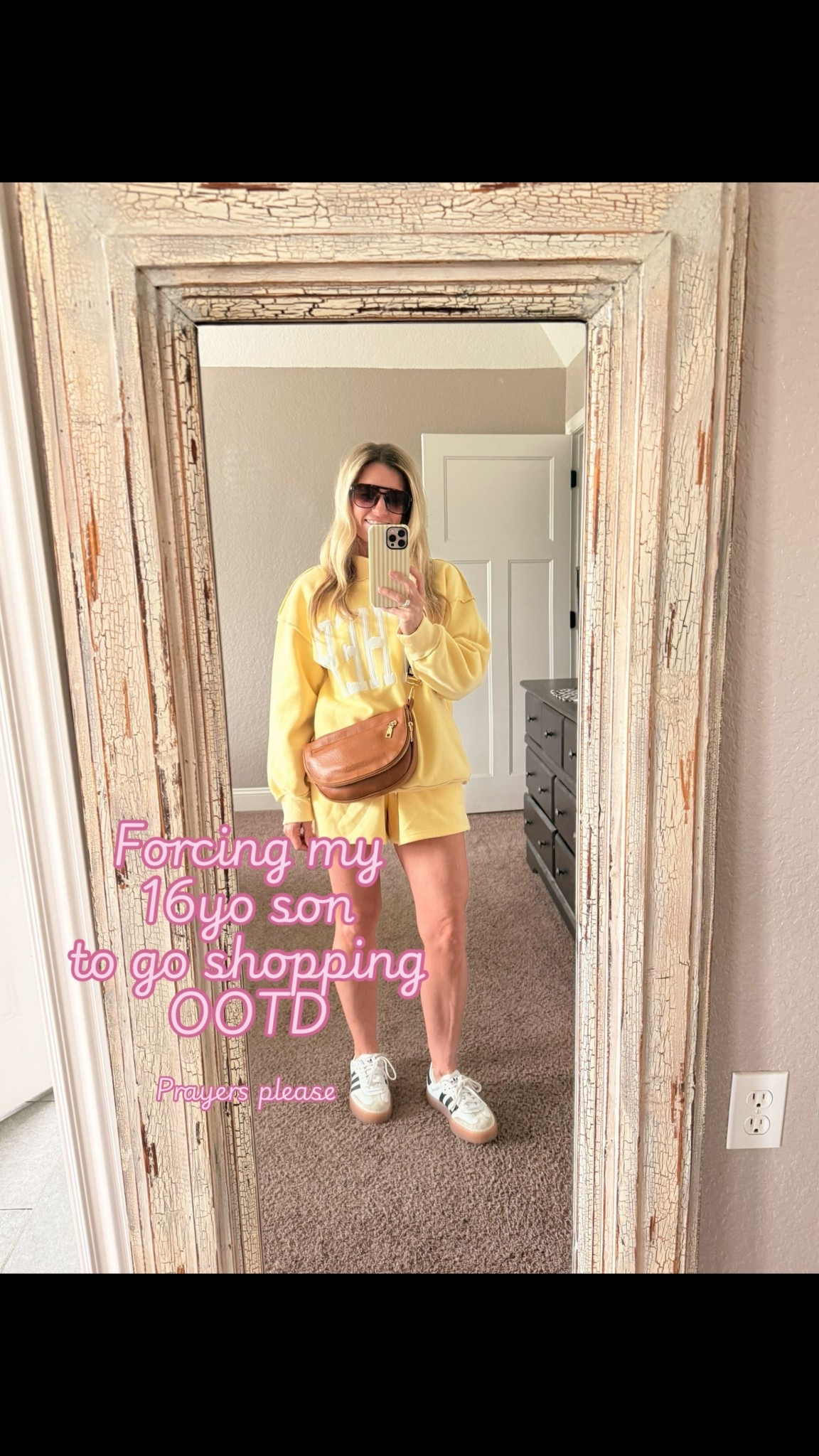 Yellow set for son+mom shopping💛

#LTKgrwm #LTKmomlife #LTKootd