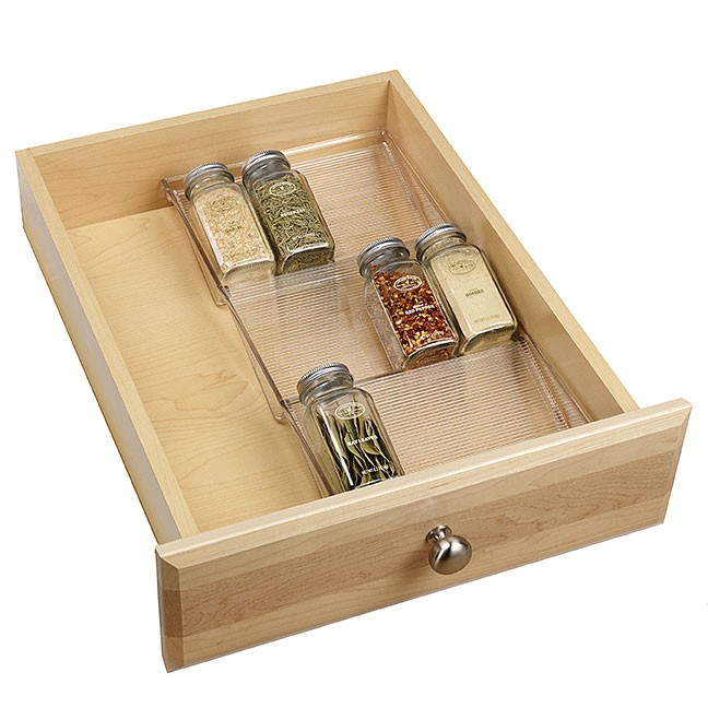 InterDesign Linus In-Drawer Spice Rack | The Container Store